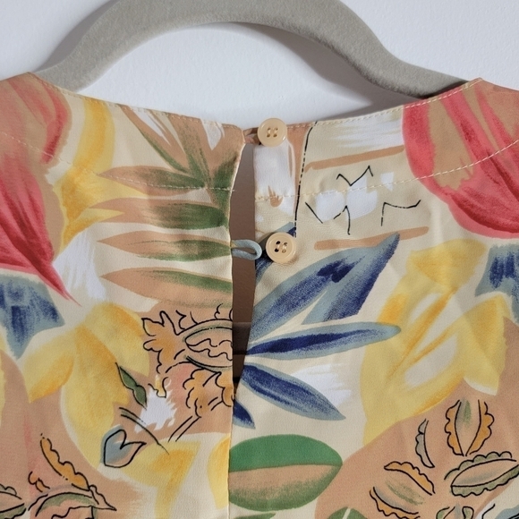 Martinique Woman 80s vintage 2X plus size women top - Picture 6 of 9